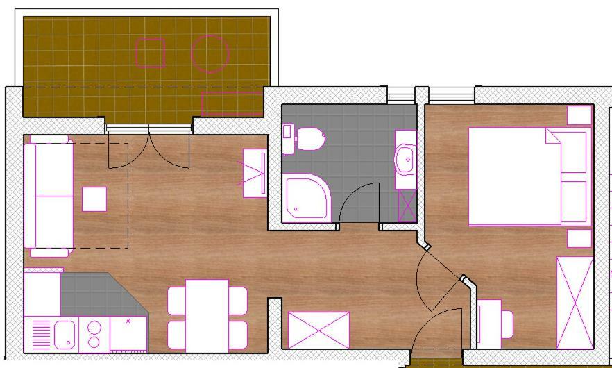 Apartments Agava Nin Luaran gambar